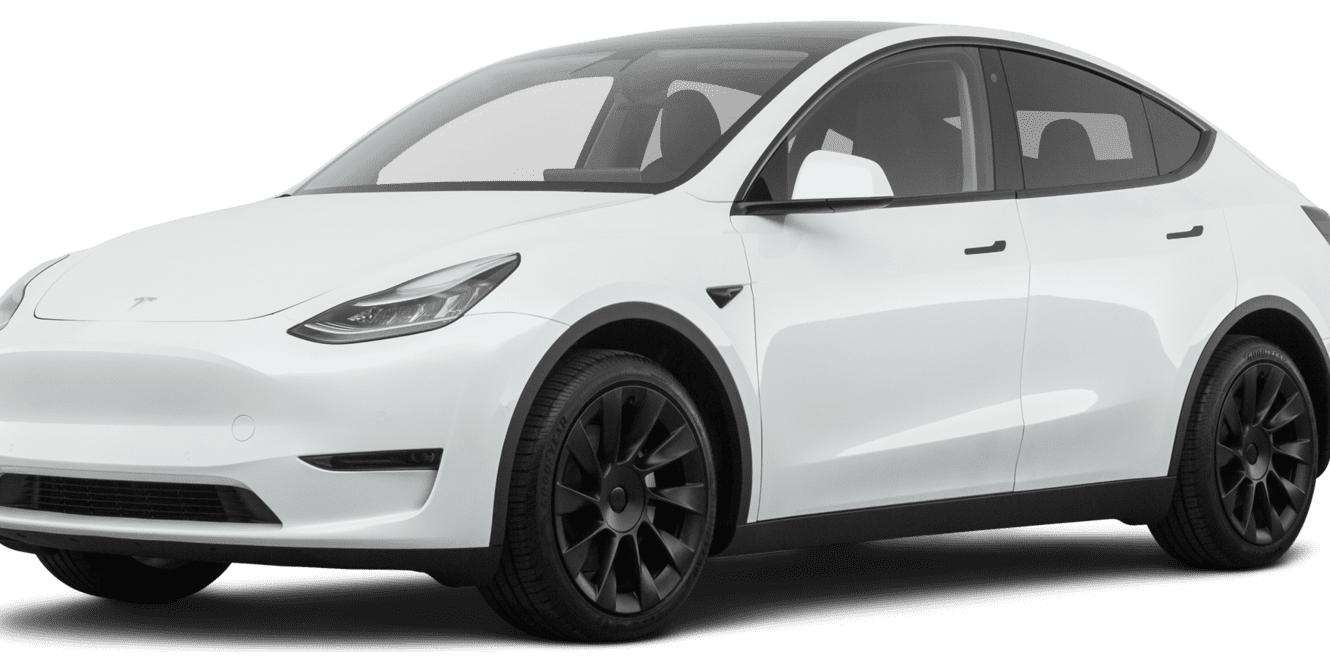 TESLA MODEL Y 2021 5YJYGDEEXMF111981 image